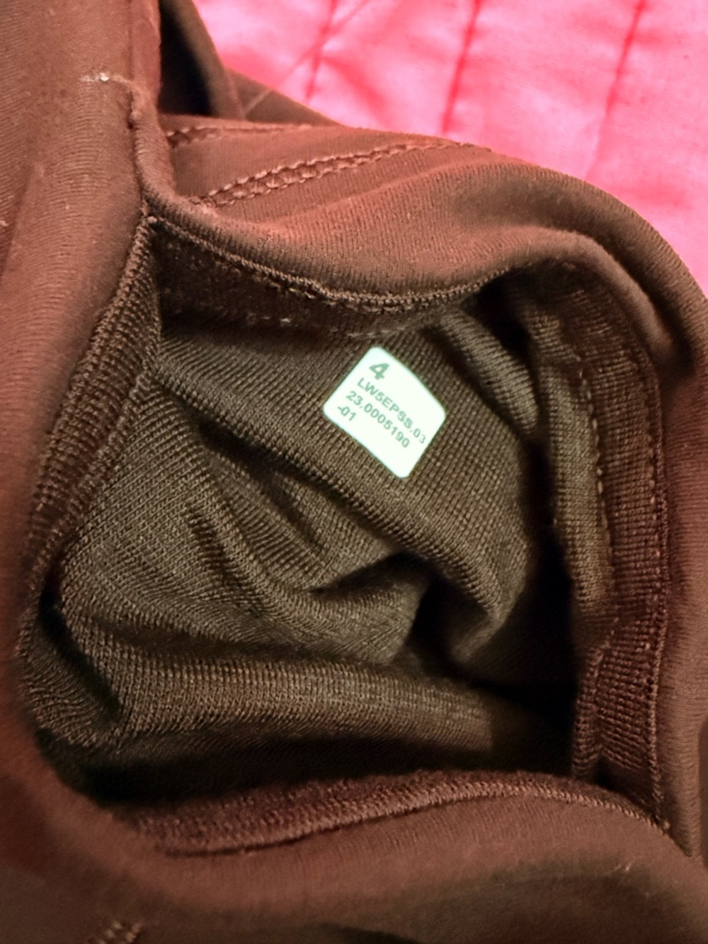 lululemon 🐻 athletica High-Waist Leggings in Deep Brown - Picture 5 of 5